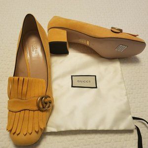Brand New, Carefully Stored Gucci Marmont Loafers